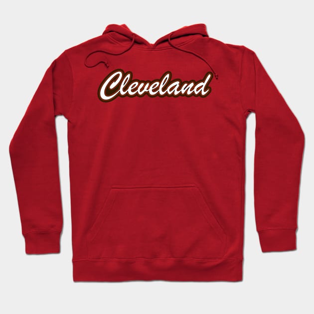 Football Fan of Cleveland Hoodie by gkillerb